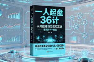（16408期）一人起盘36计：从零搭建稳定变现系统，实现低成本创业，月入五位数+