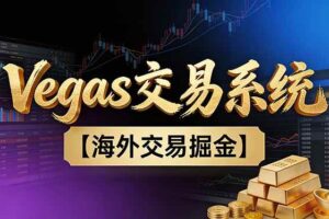 (16968期)【普通人也可以成为操盘手第二期】Vegas交易技术+聪明软件,日赚50-100U